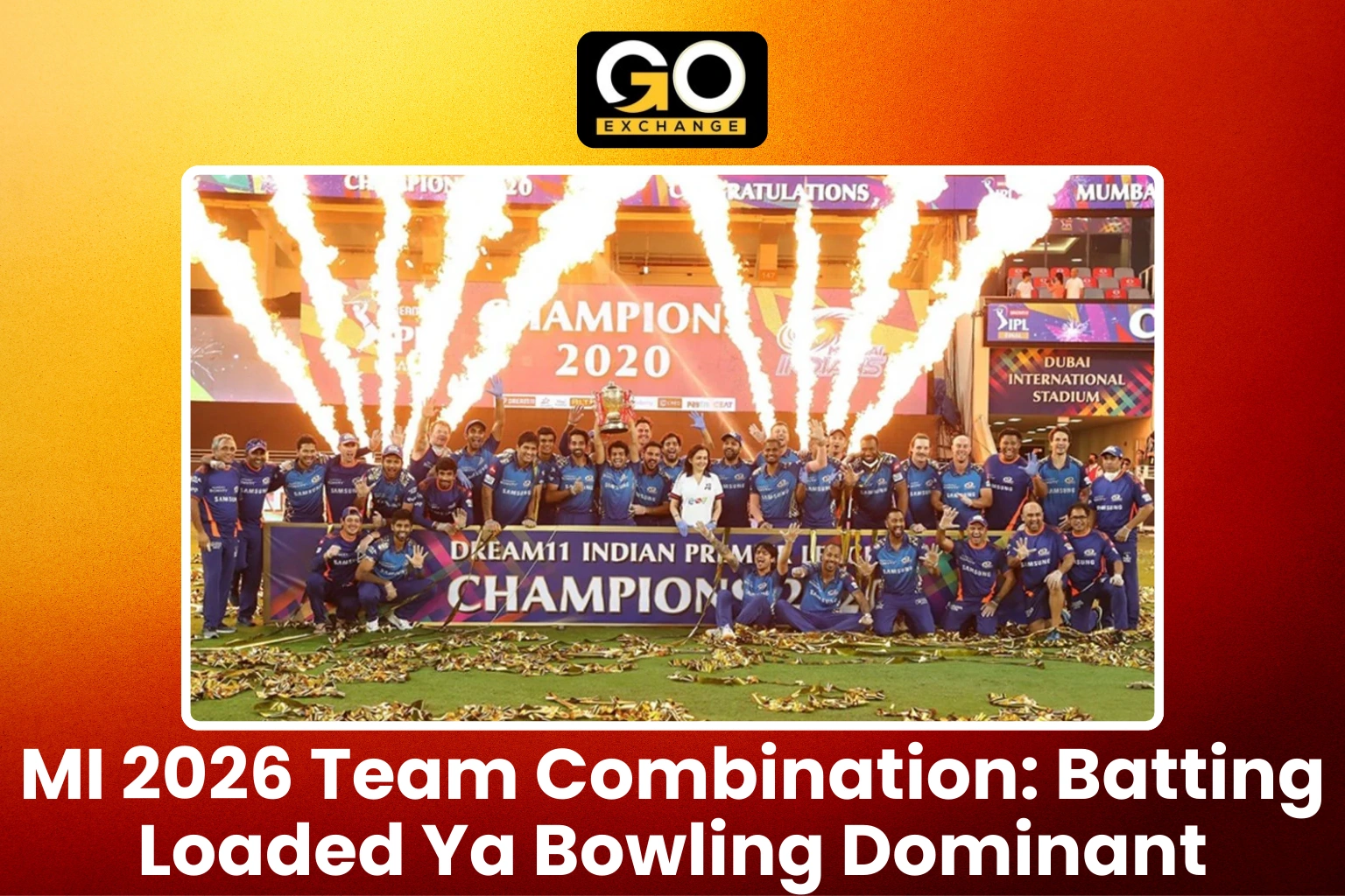 MI 2026 Team Combination