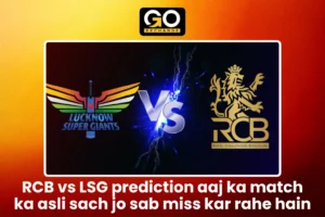 RCB vs LSG prediction
