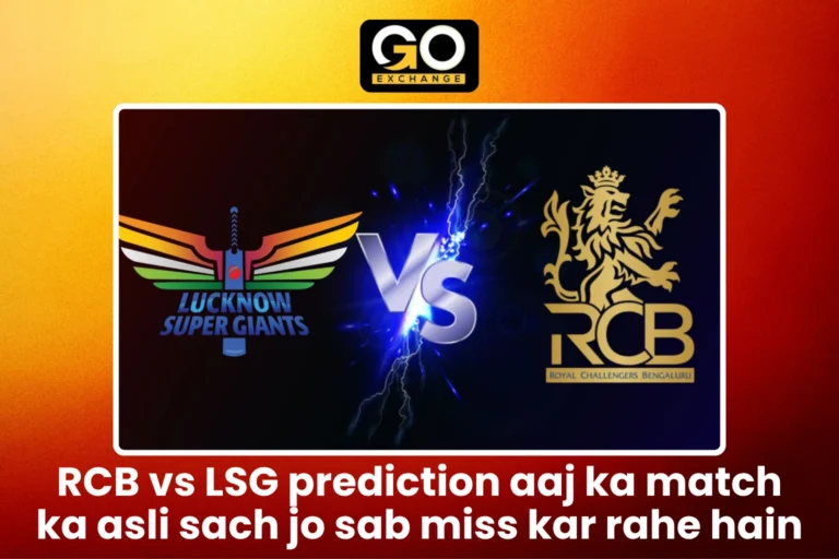 RCB vs LSG prediction
