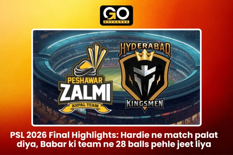 PSL 2026 Final Highlights Hardie ne match palat diya, Babar ki team ne 28 balls pehle jeet liya
