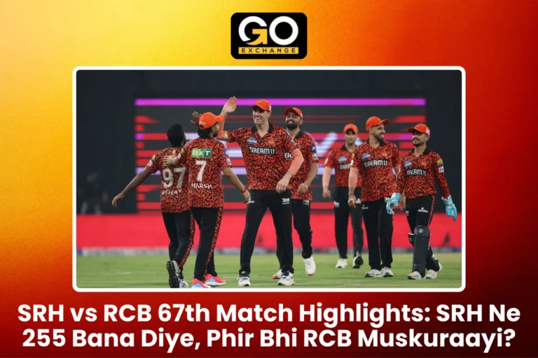 SRH vs RCB 67th Match