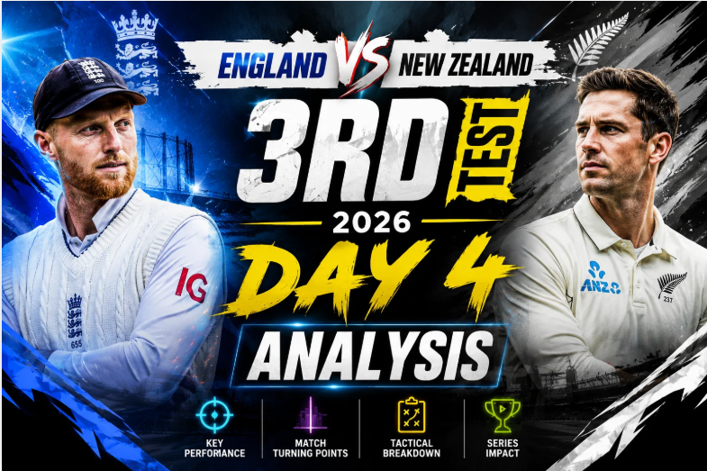 England vs NZ 3rd Test 2026 Day 4 Analysis