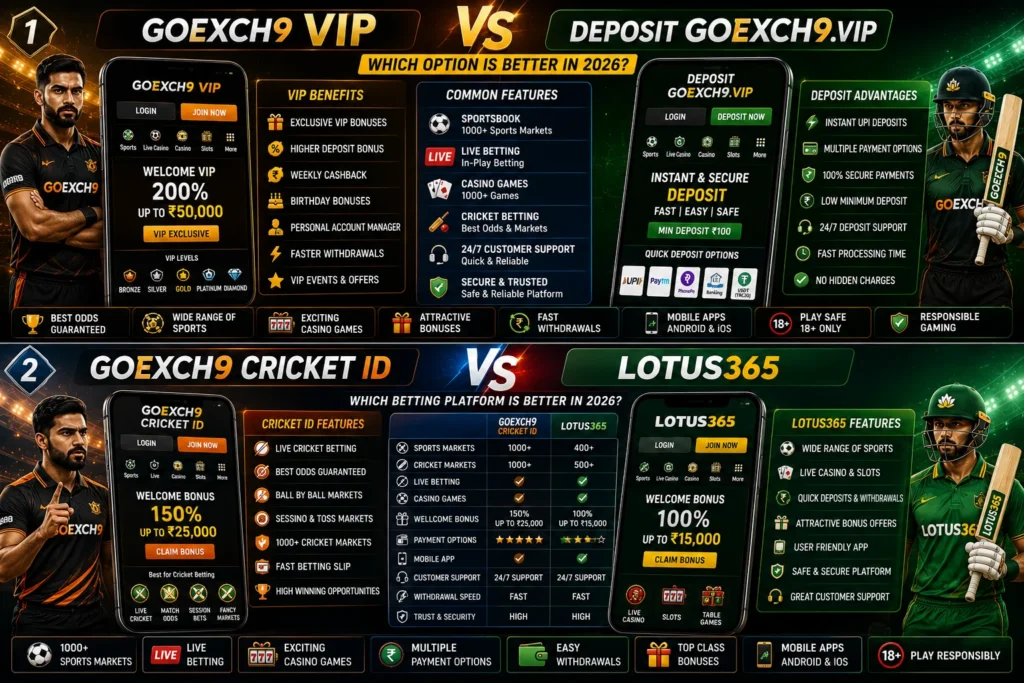 GoExch9 VIP vs Deposit GoExch9.vip