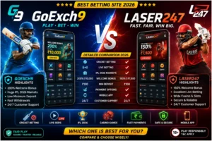 GoExch9 vs Laser247: Best Betting Site 2026